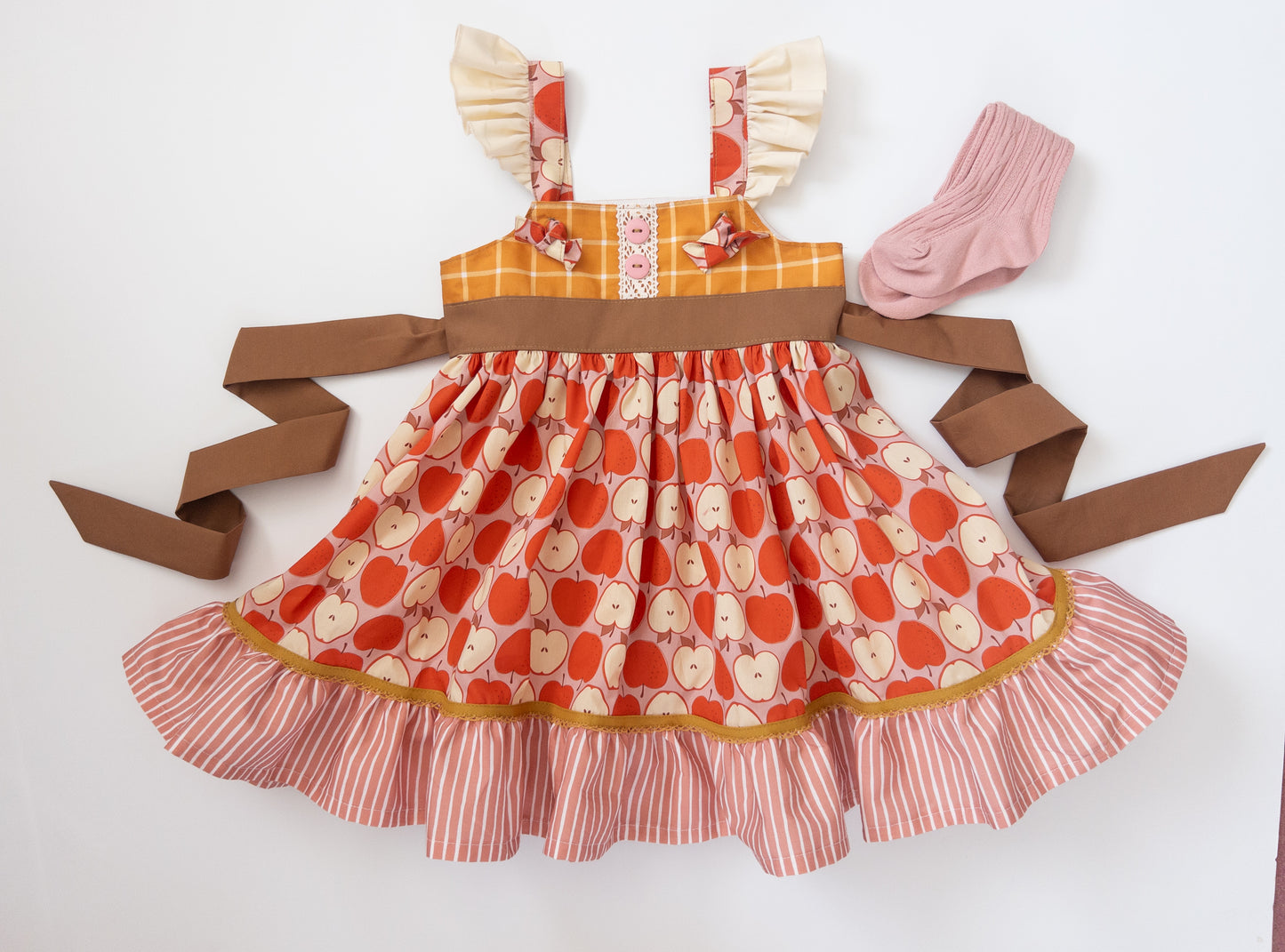 Apple Knot Dress - Size 3t