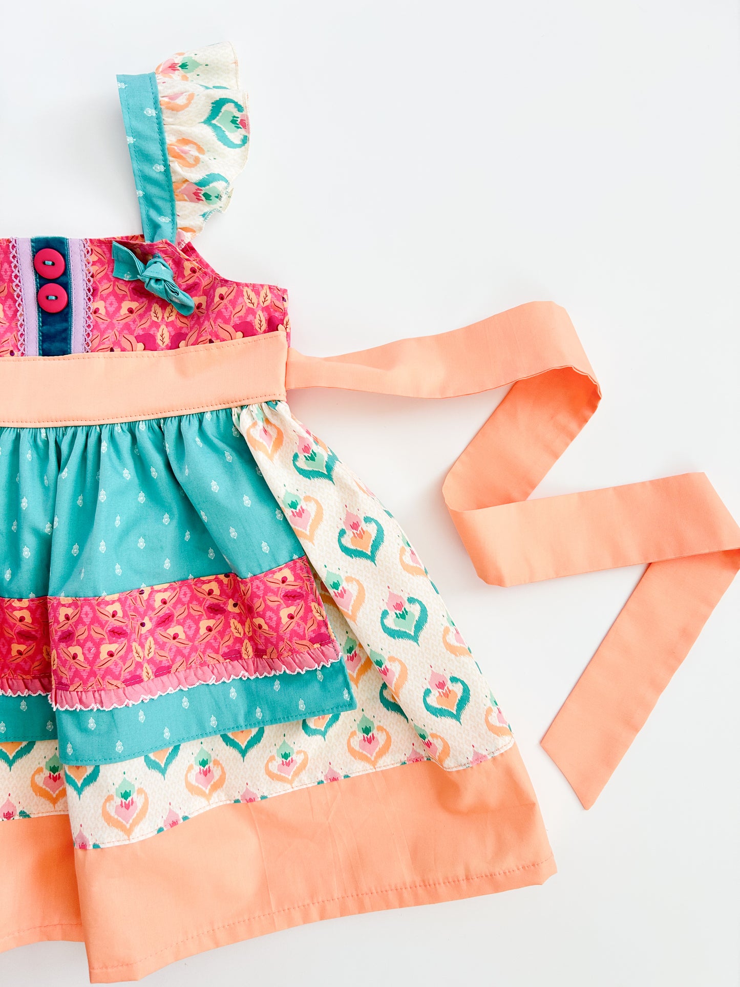Paradise Floral Knot Dress