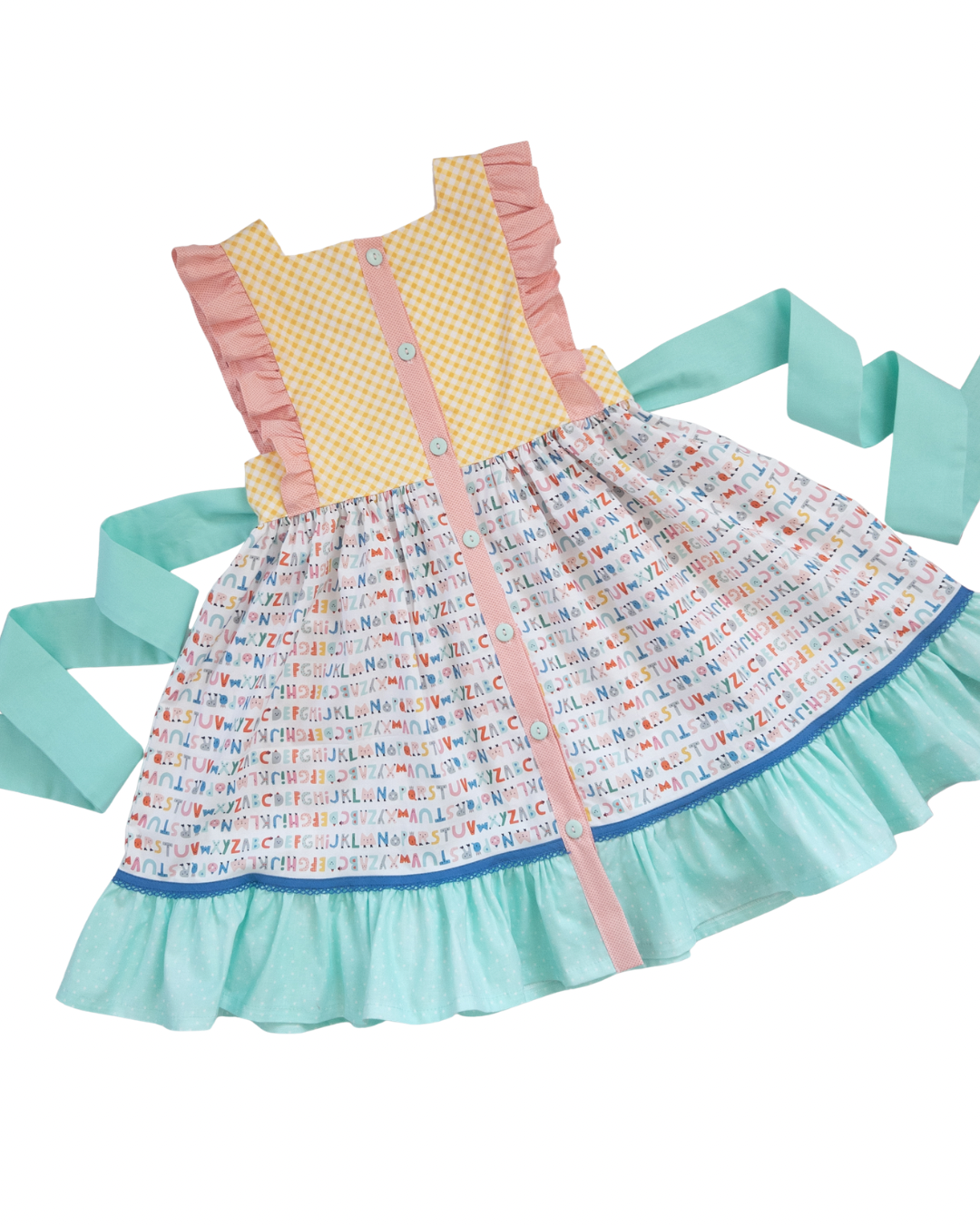 ABC Pinafore- Size 8
