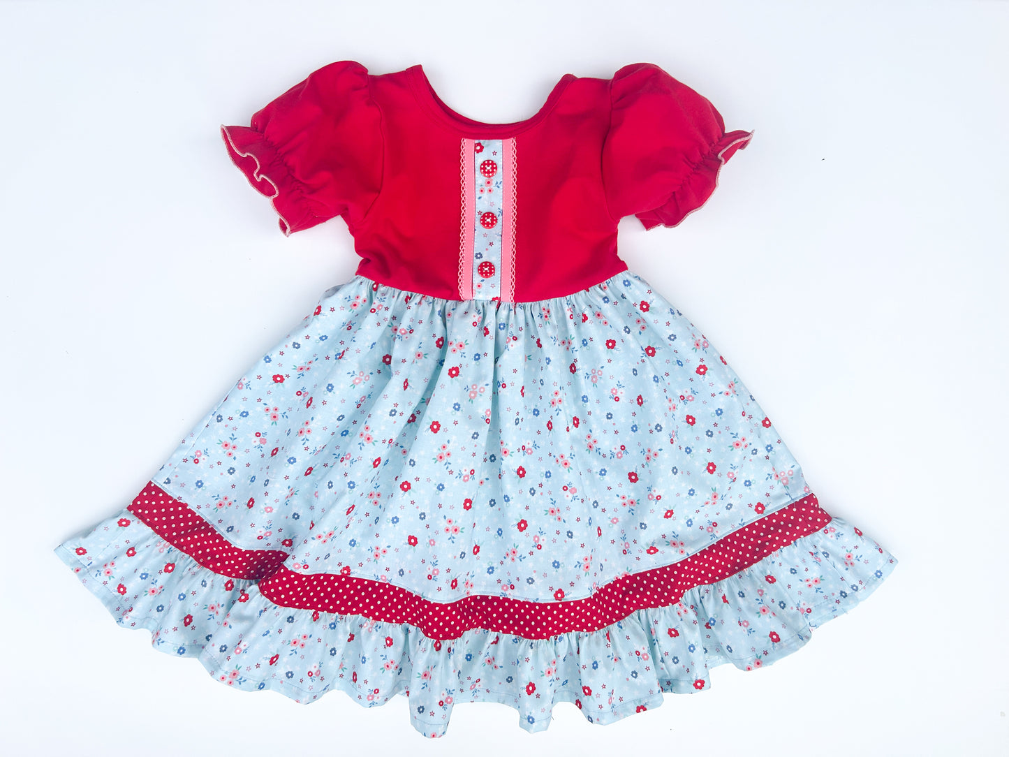 Wild Blue Yonder Knit Dress- Size 4t