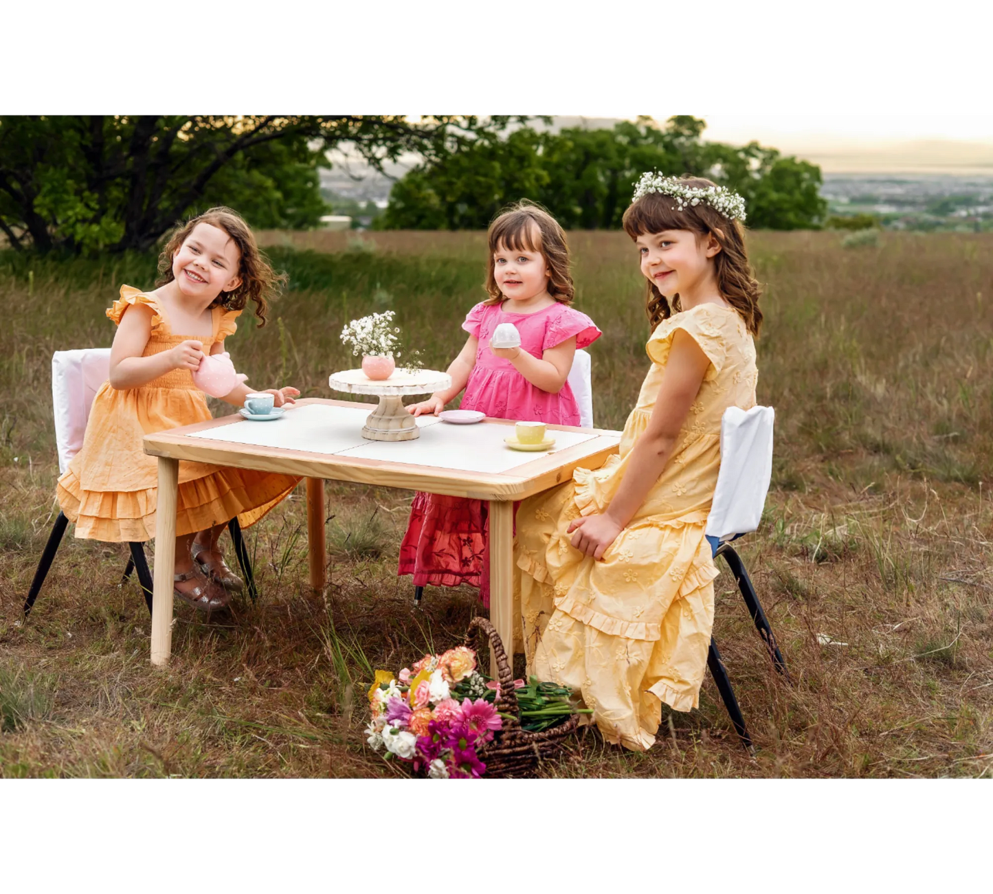 Sweet Pea Dress - Creamsicle