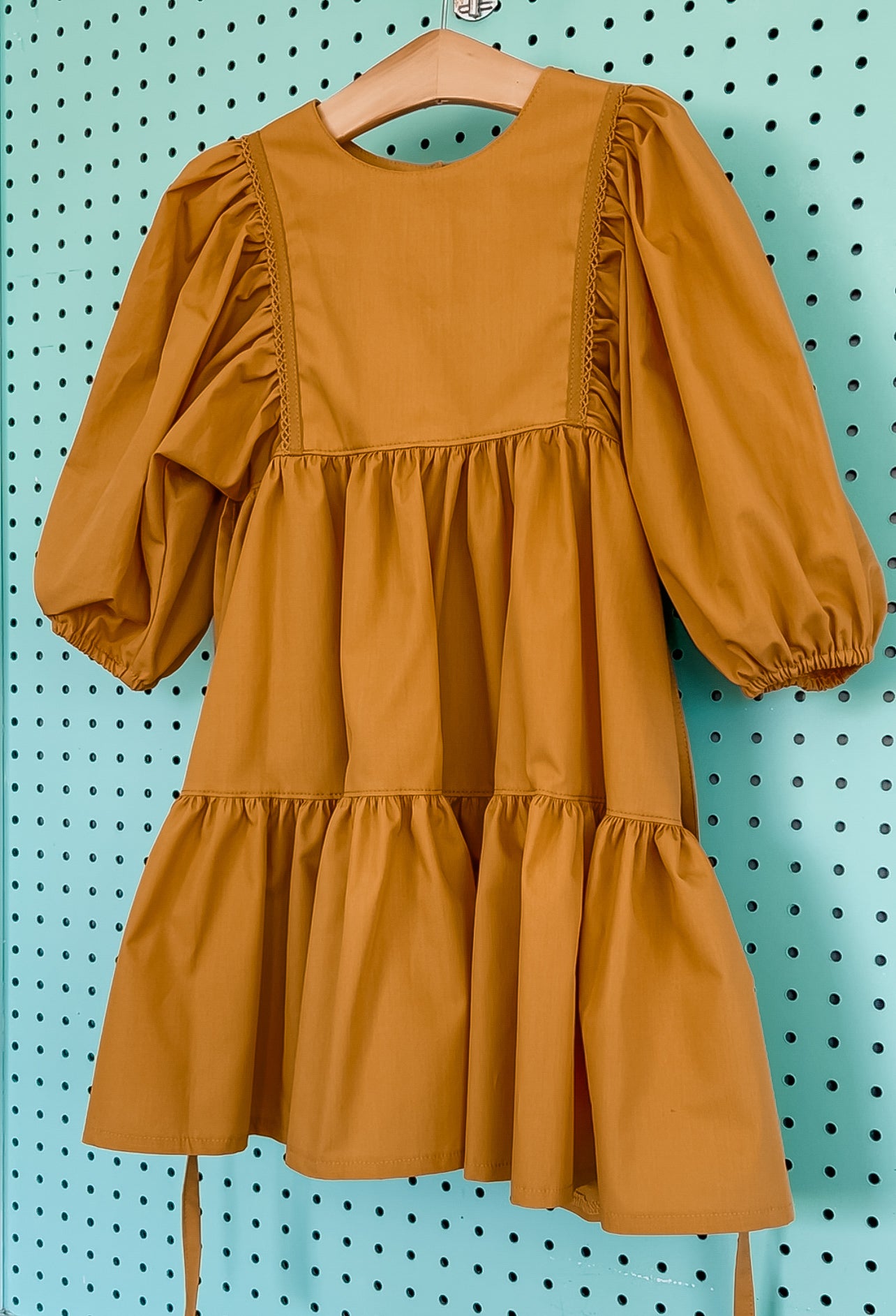 Size 6 dress + 18 inch doll dress