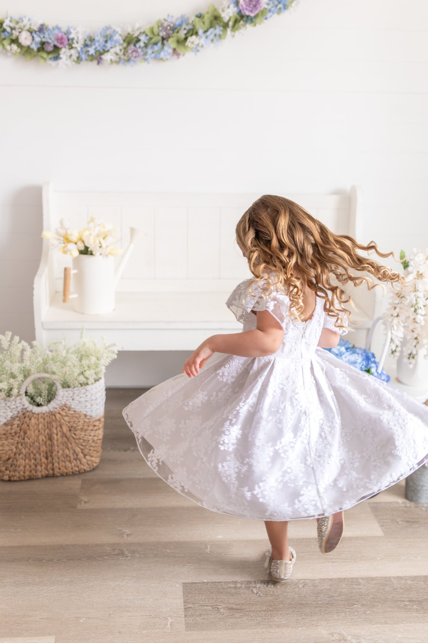 Calla Lace Dress- Snowdrop