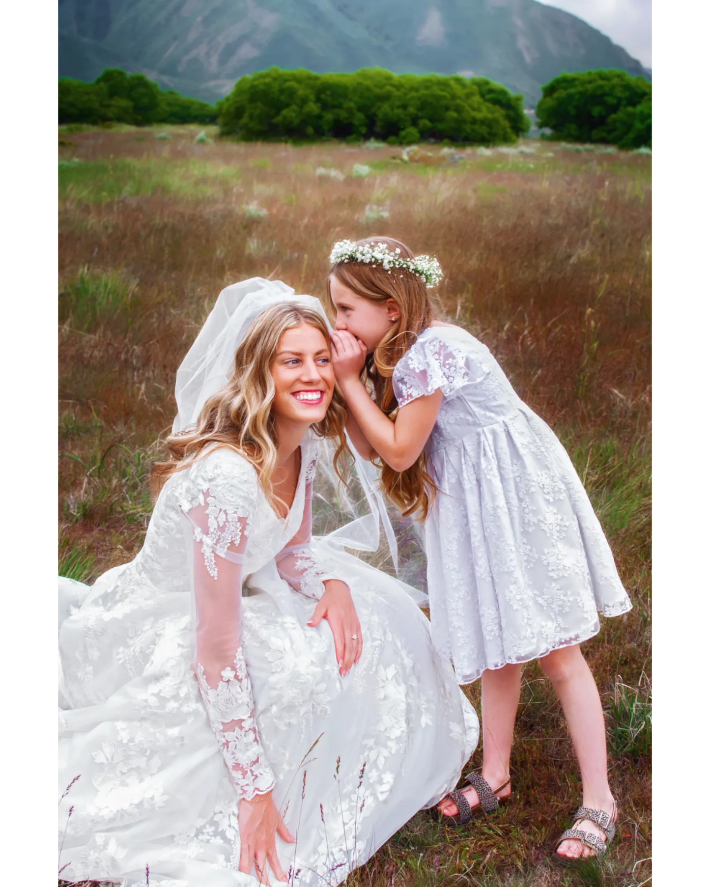 Calla Lace Dress- Snowdrop