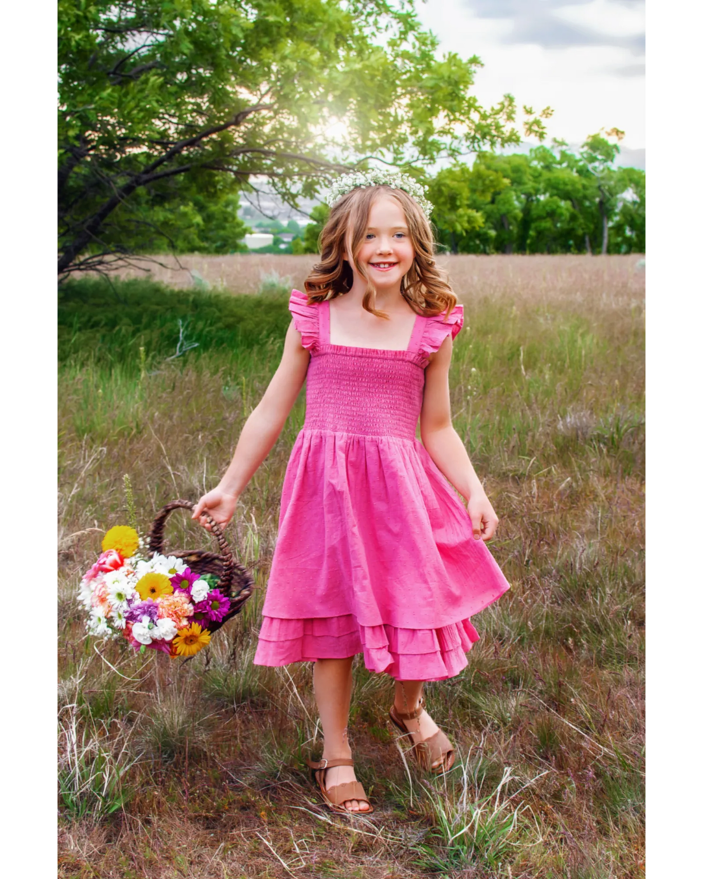 Sweet Pea Dress - Petal Pink
