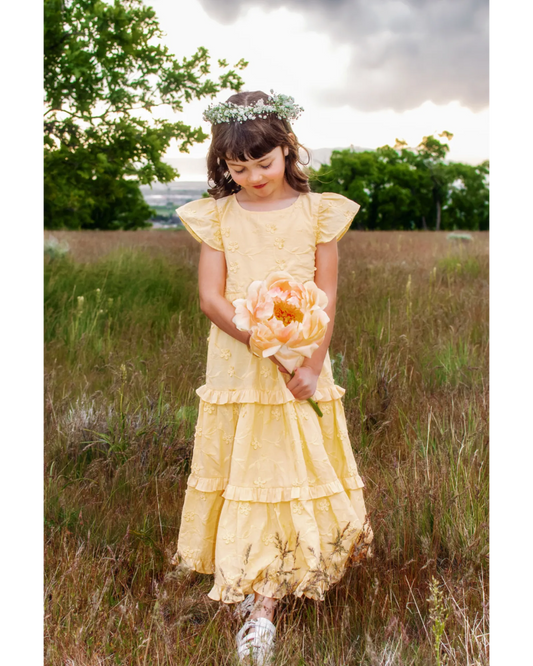 Petal Maxi Dress - Buttercup