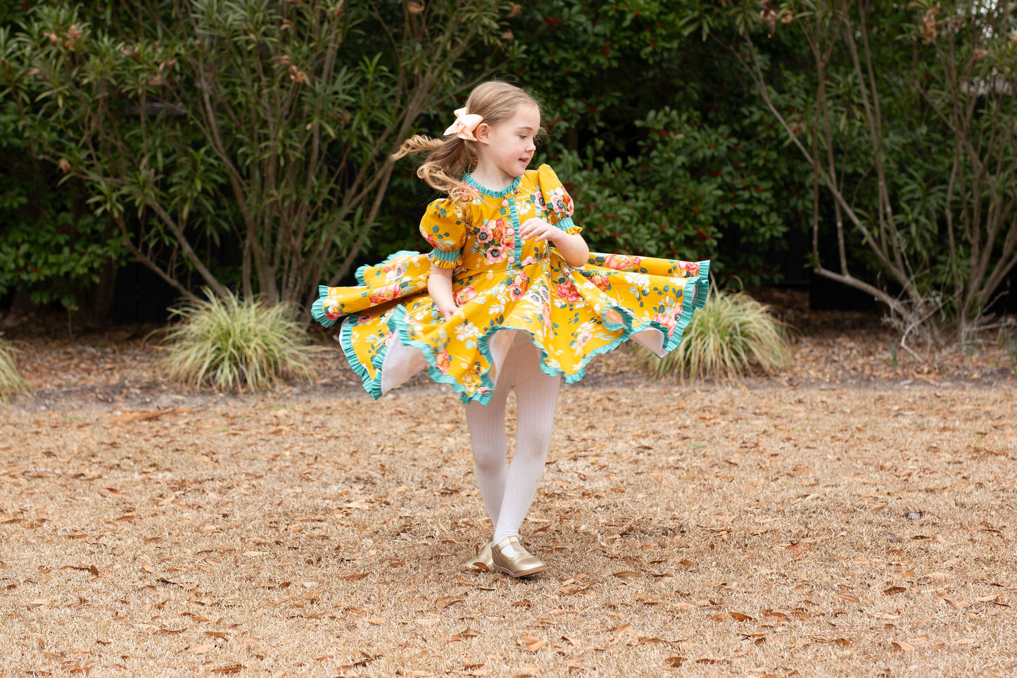 Sweet Honey Twirl Dress