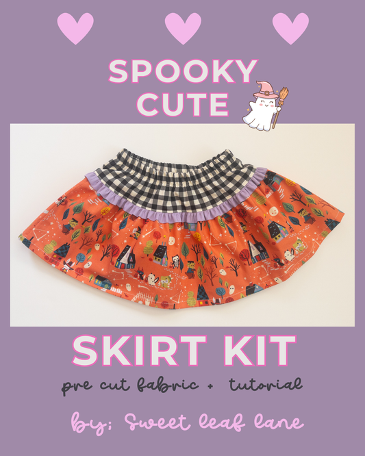 Halloween Skirt Kit and Tutorial