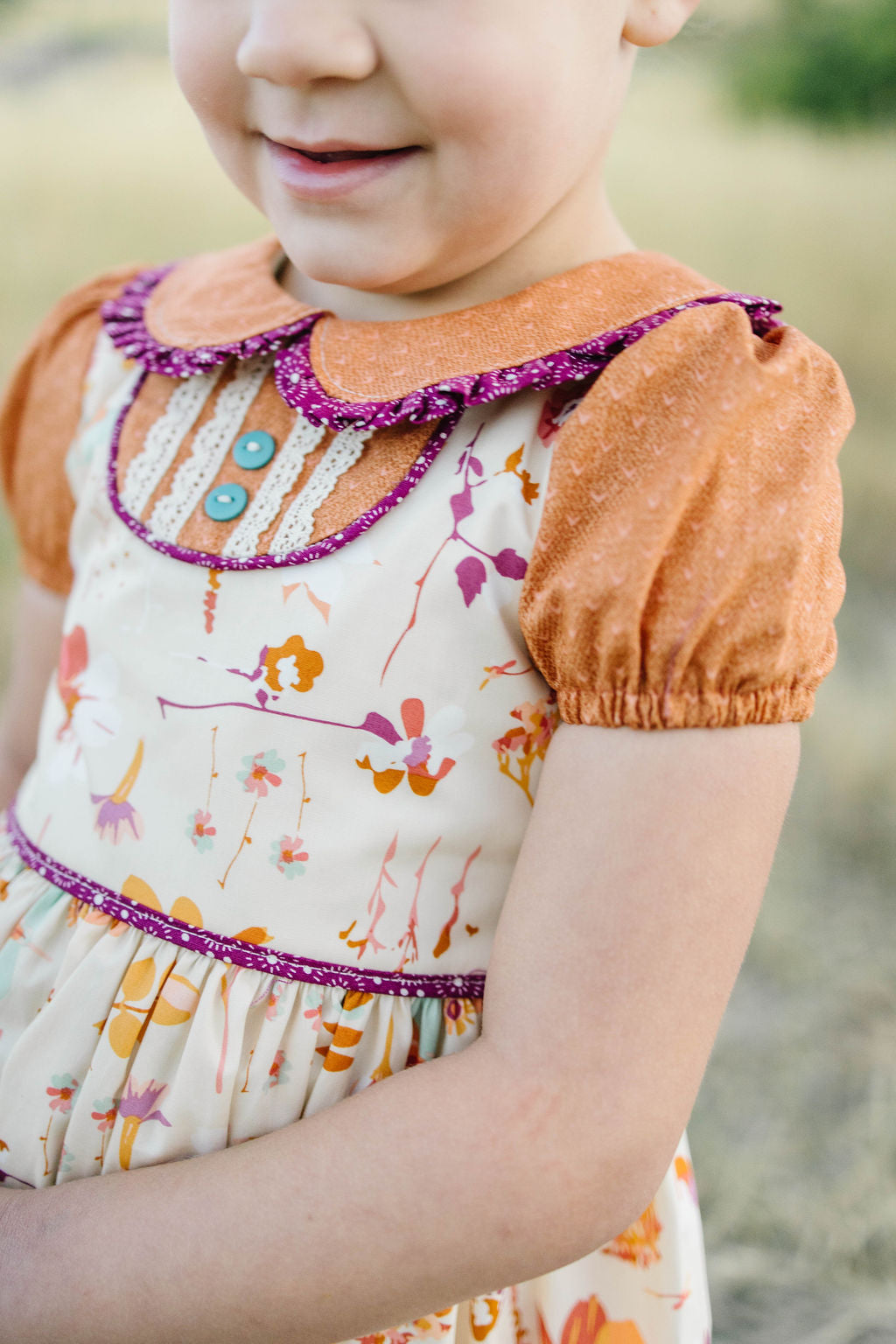 Wildflower Wonder Collared Dress