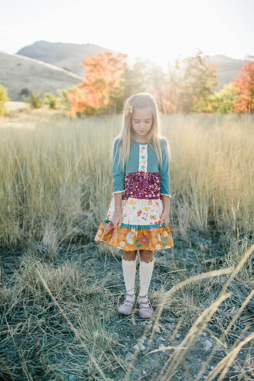 Forest Flora Twirl Dress