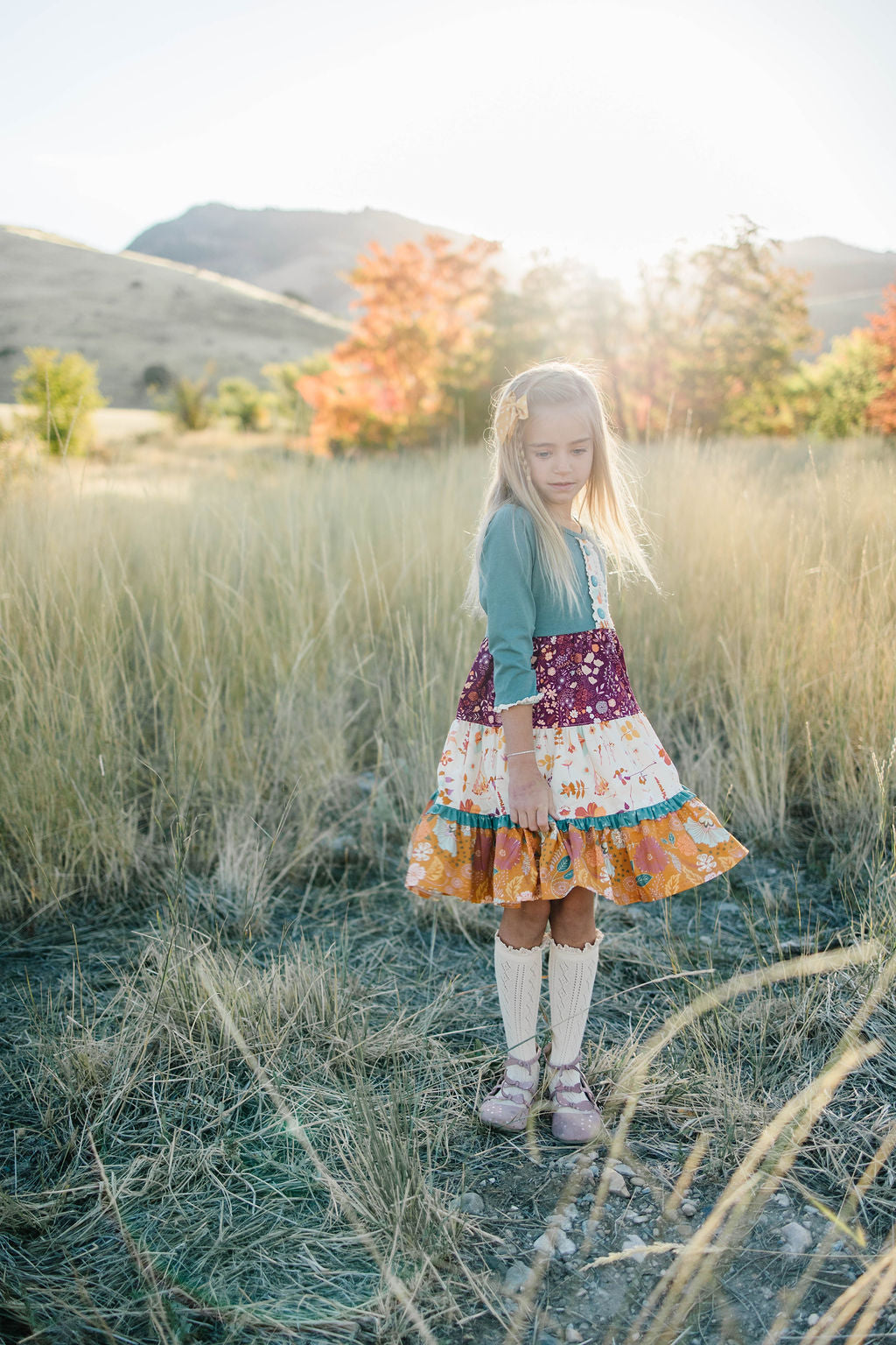 Forest Flora Twirl Dress