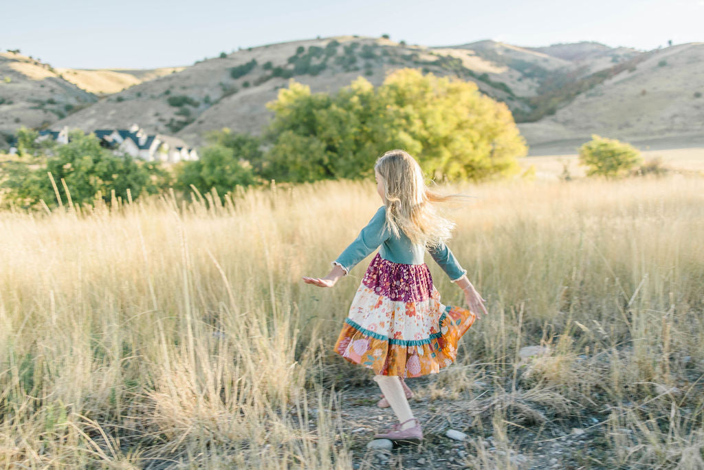 Forest Flora Twirl Dress