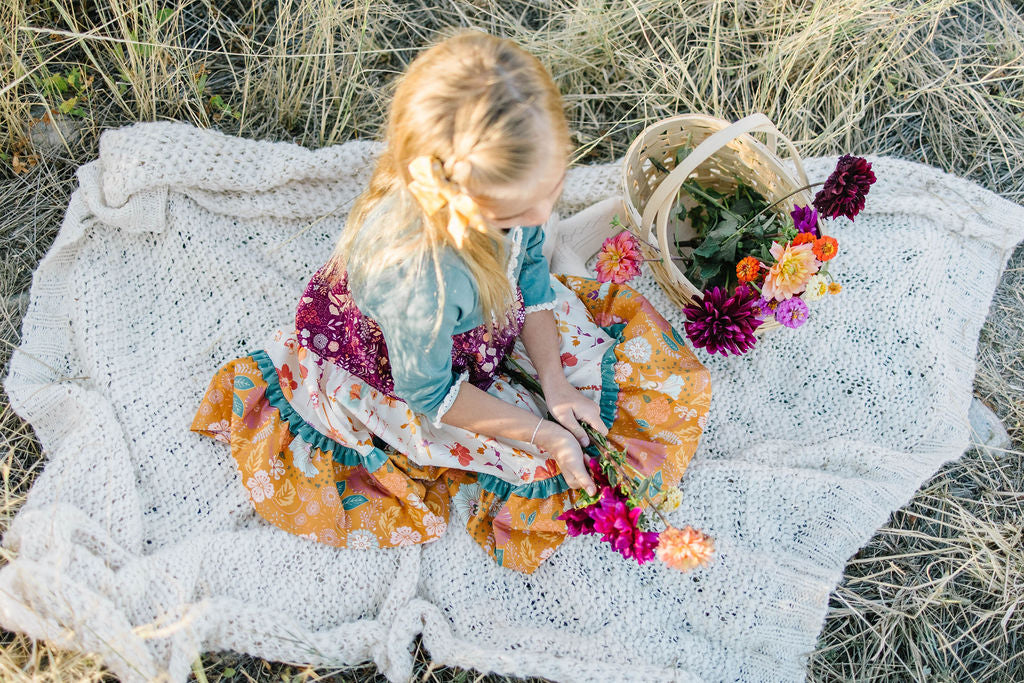 Forest Flora Twirl Dress