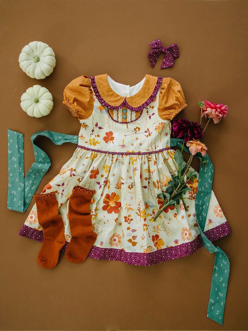 Wildflower Wonder Collared Dress