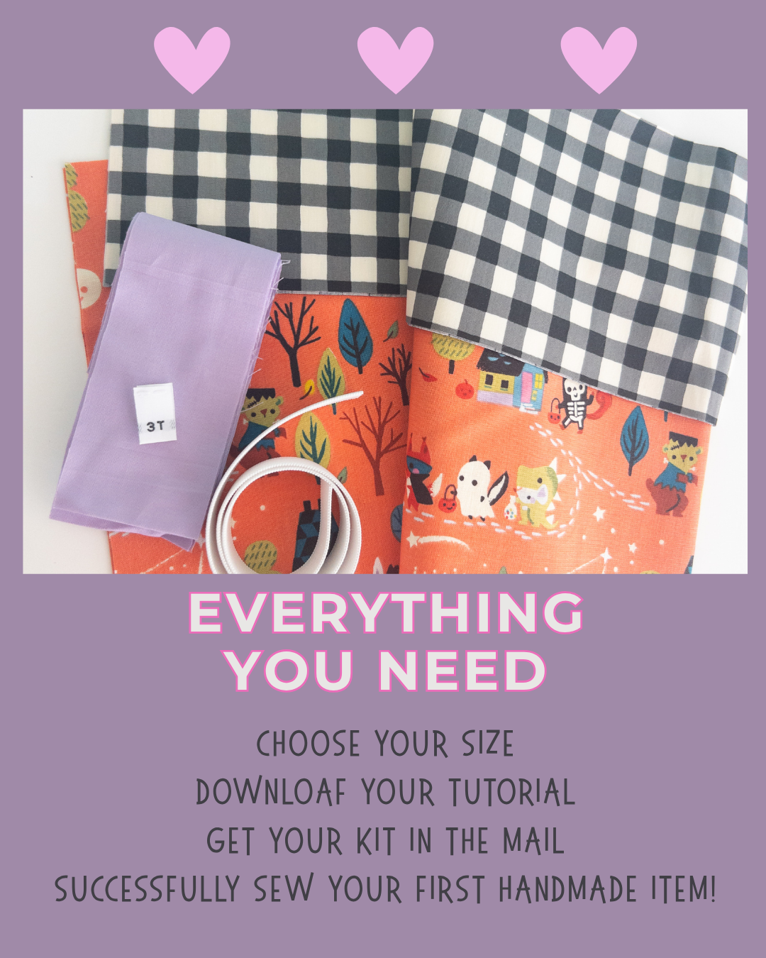Halloween Skirt Kit and Tutorial