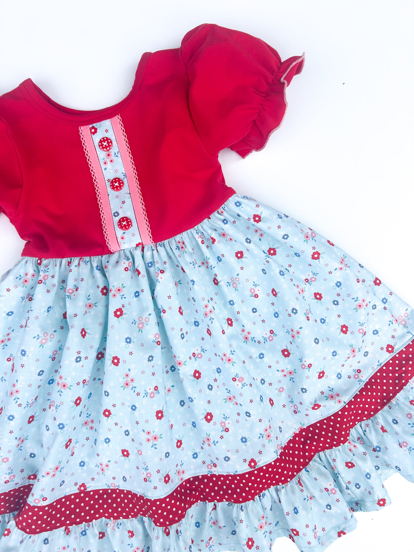 Wild Blue Yonder Knit Dress- Size 4t
