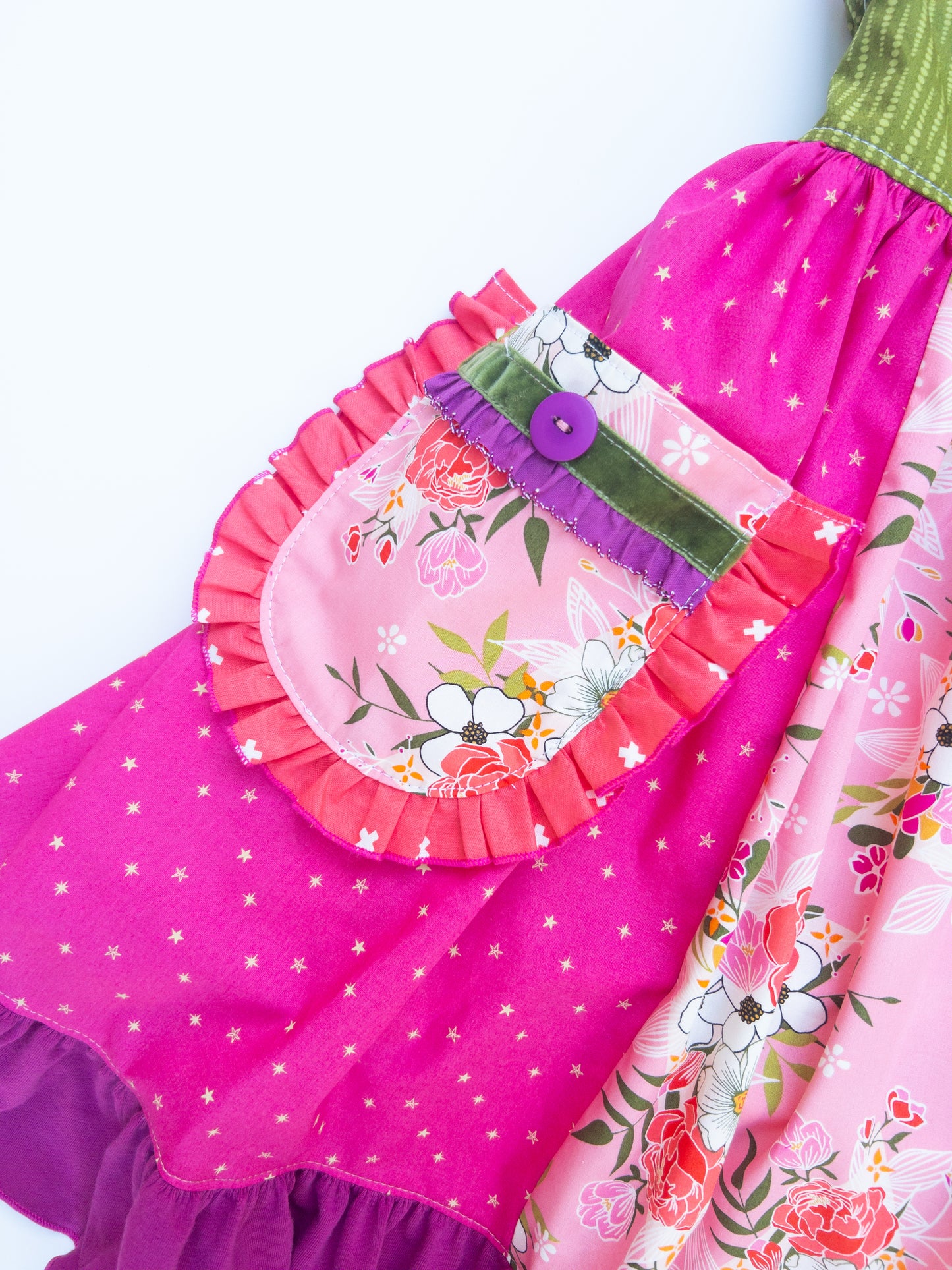 Paradise Bouquet Jumper Dress- Size 8