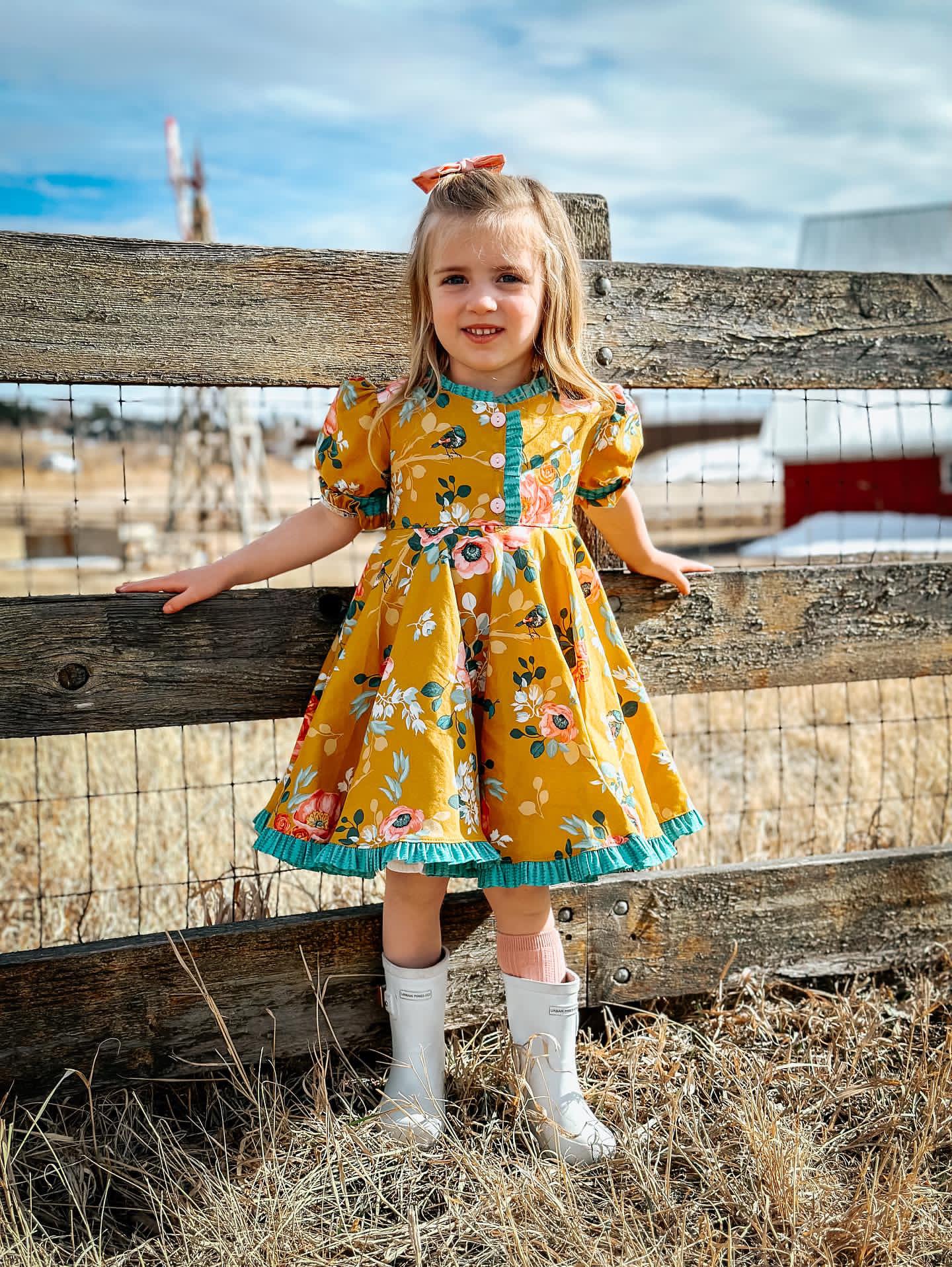 Sweet Honey Twirl Dress