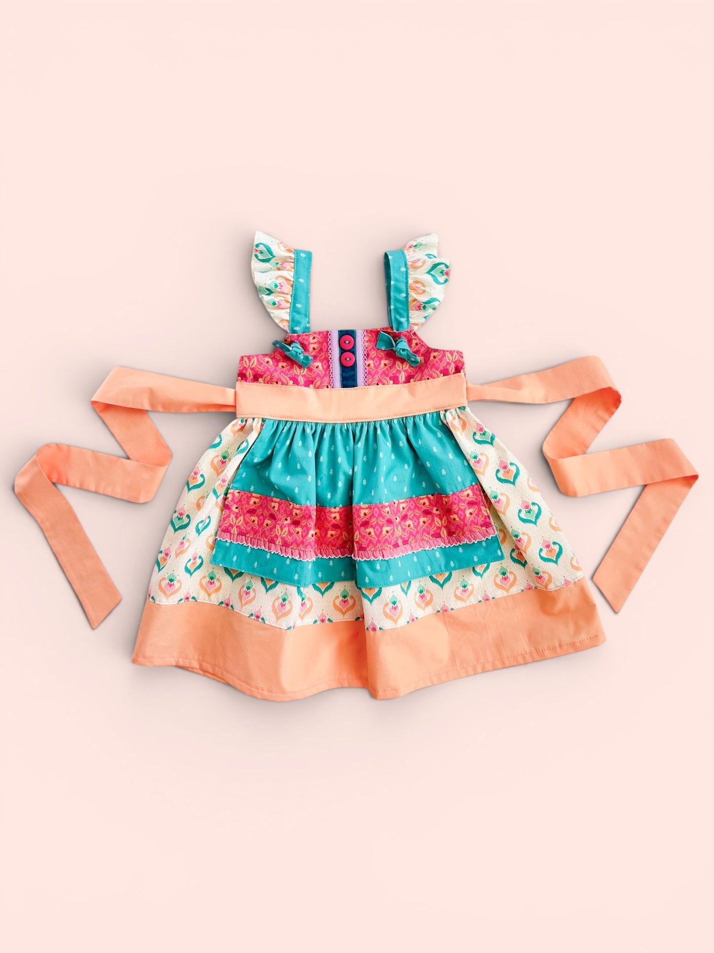 Paradise Floral Knot Dress