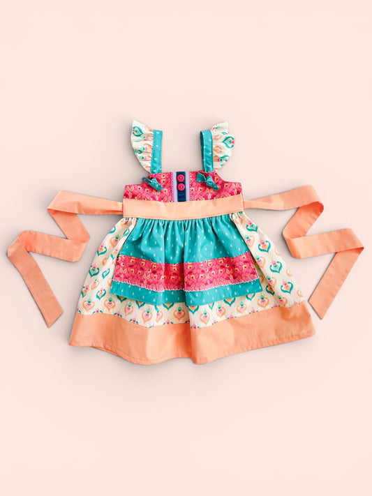 Paradise Floral Knot Dress