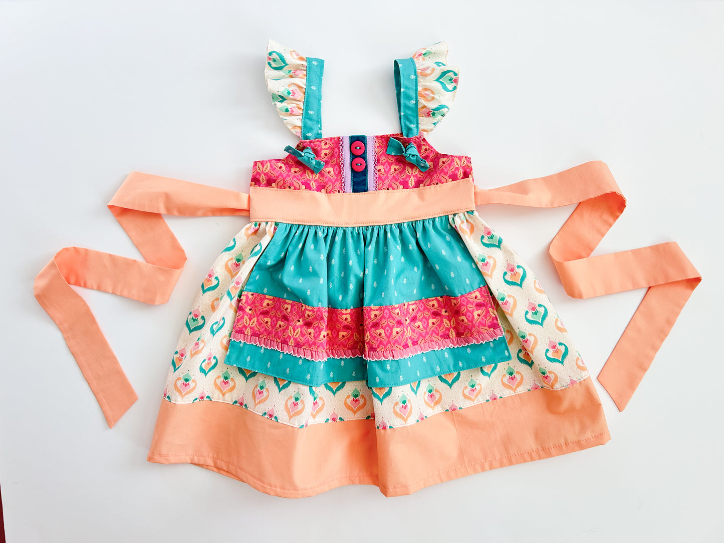 Paradise Floral Knot Dress