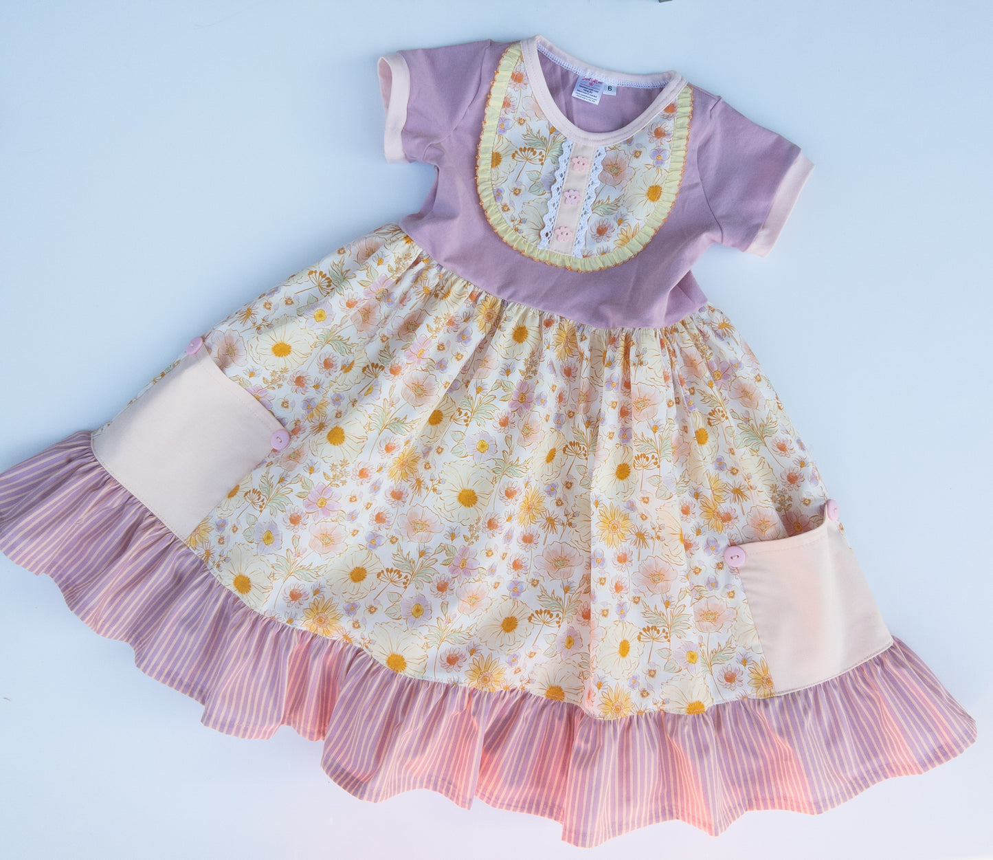 Classic Knit Pocket Posy Dress - Size 6