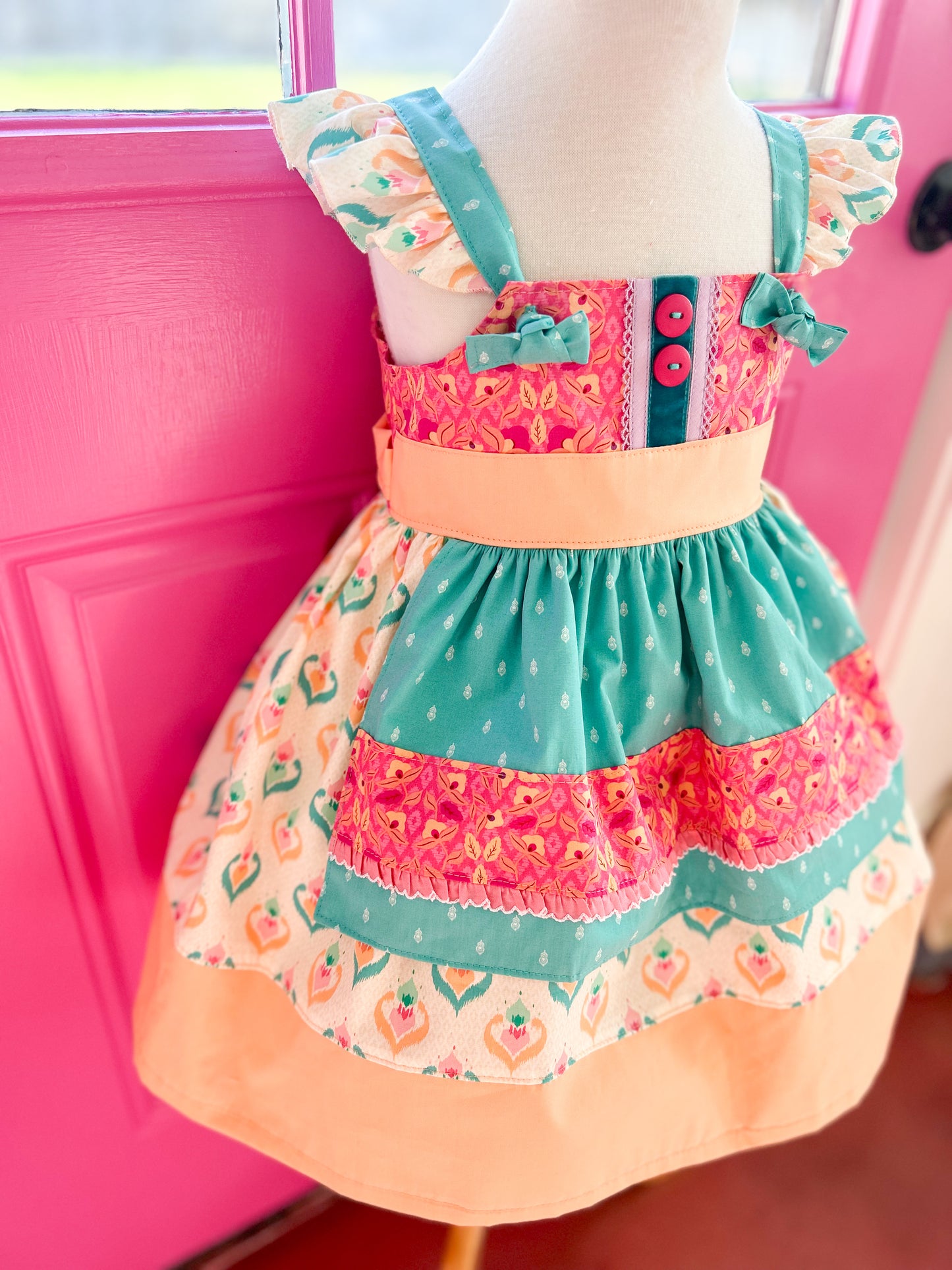 Paradise Floral Knot Dress