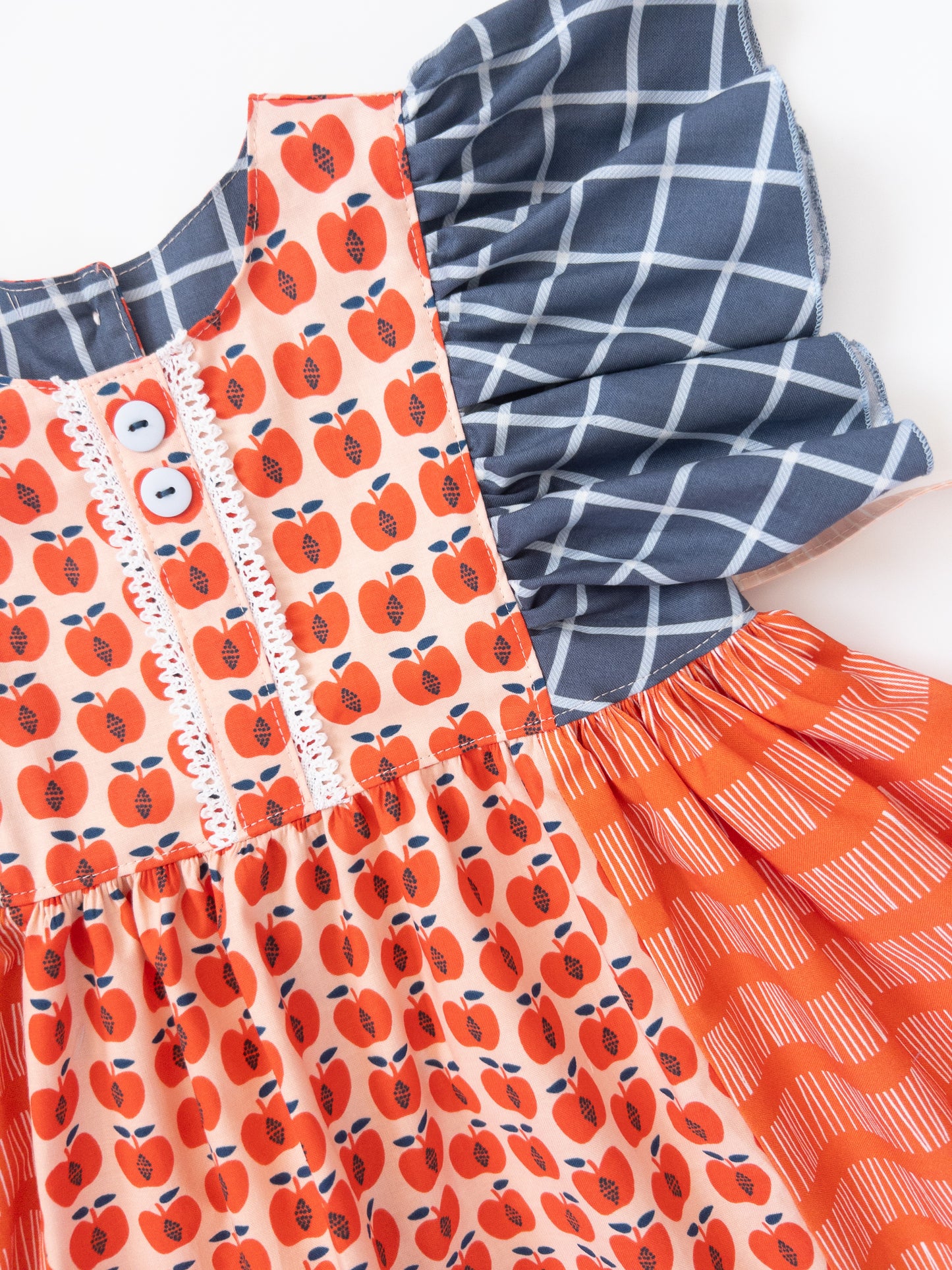 An Apple A Day Dress- Size 5t