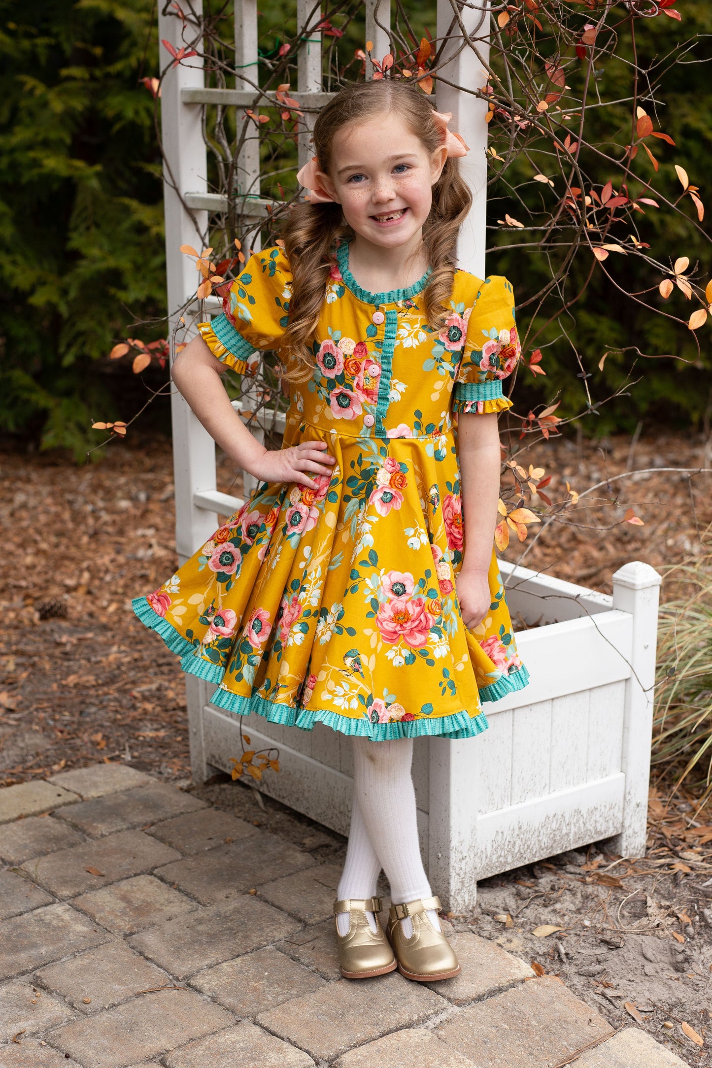 Sweet Honey Twirl Dress