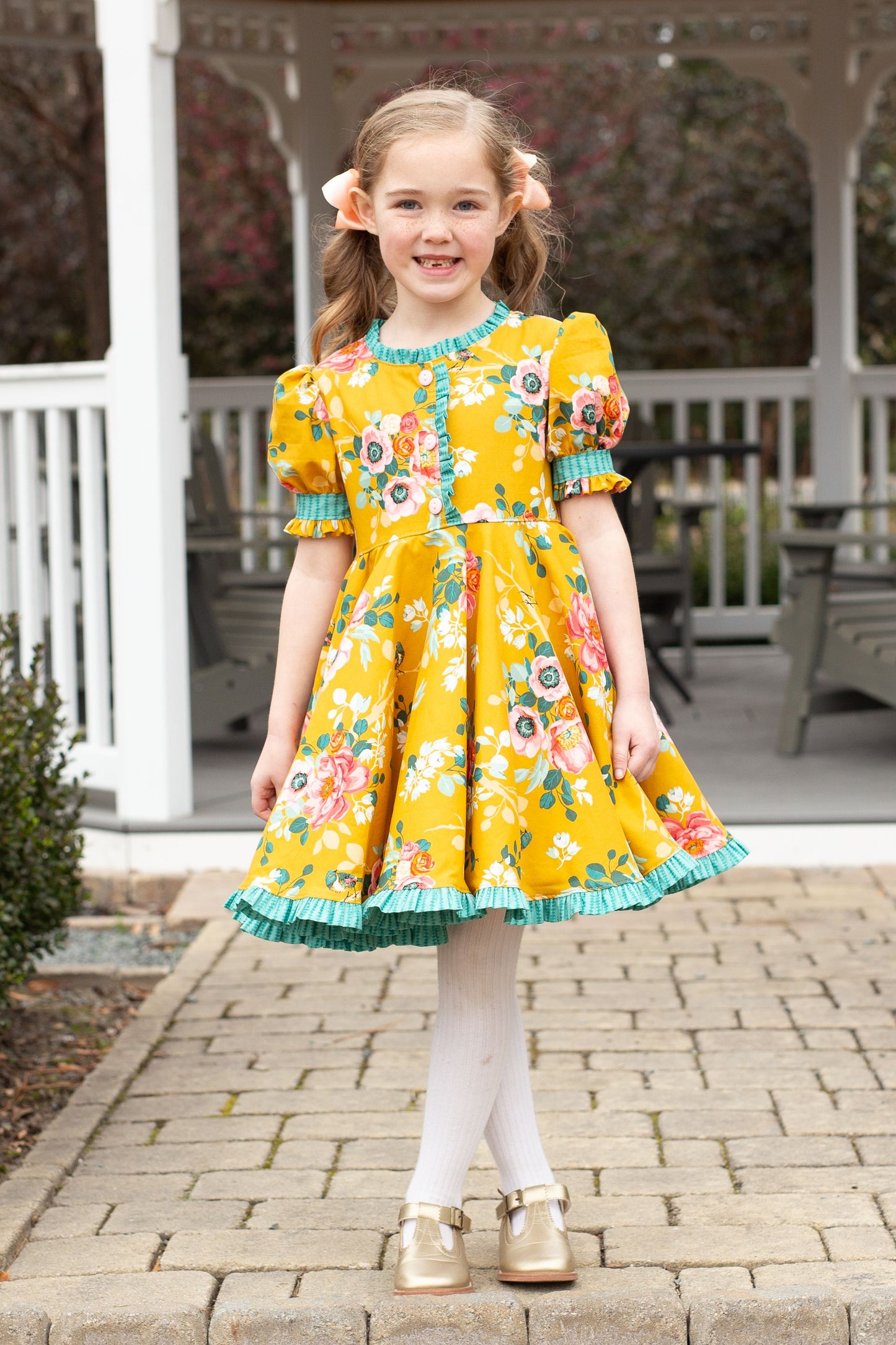 Sweet Honey Twirl Dress