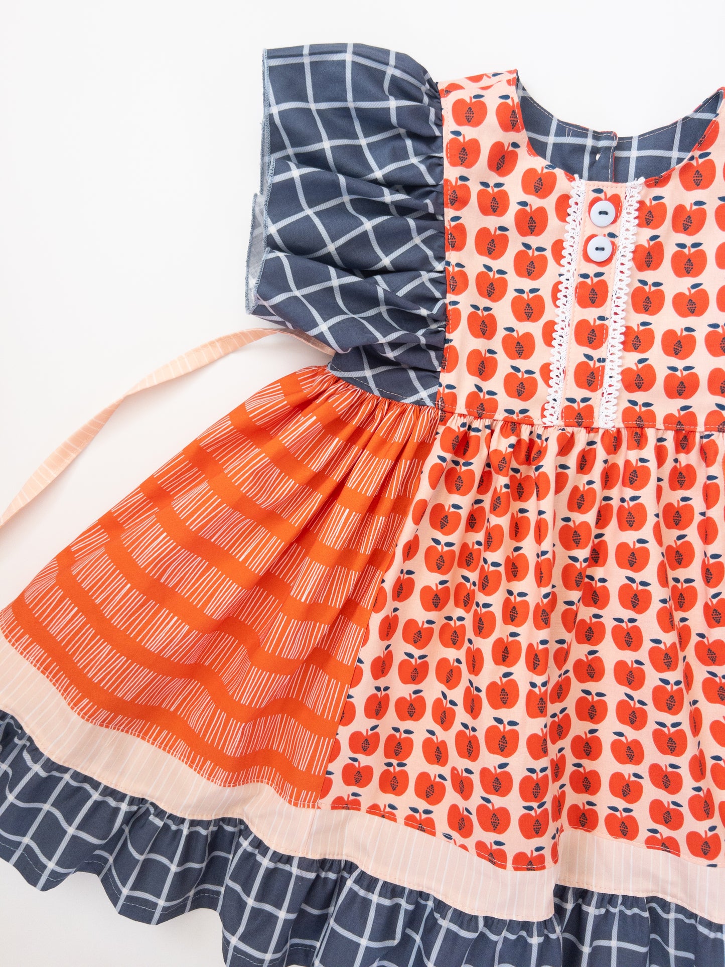 An Apple A Day Dress- Size 5t