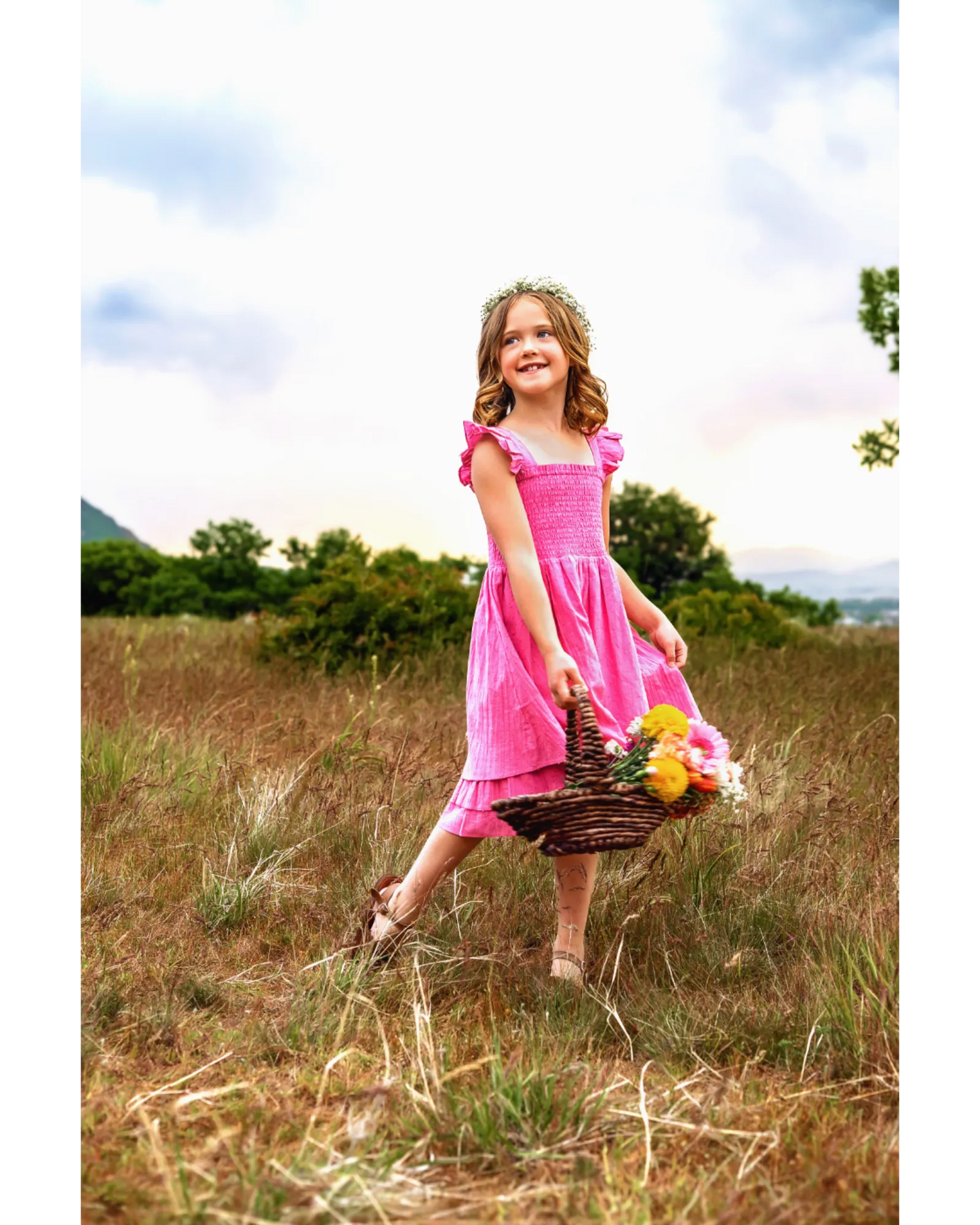 Sweet Pea Dress - Petal Pink