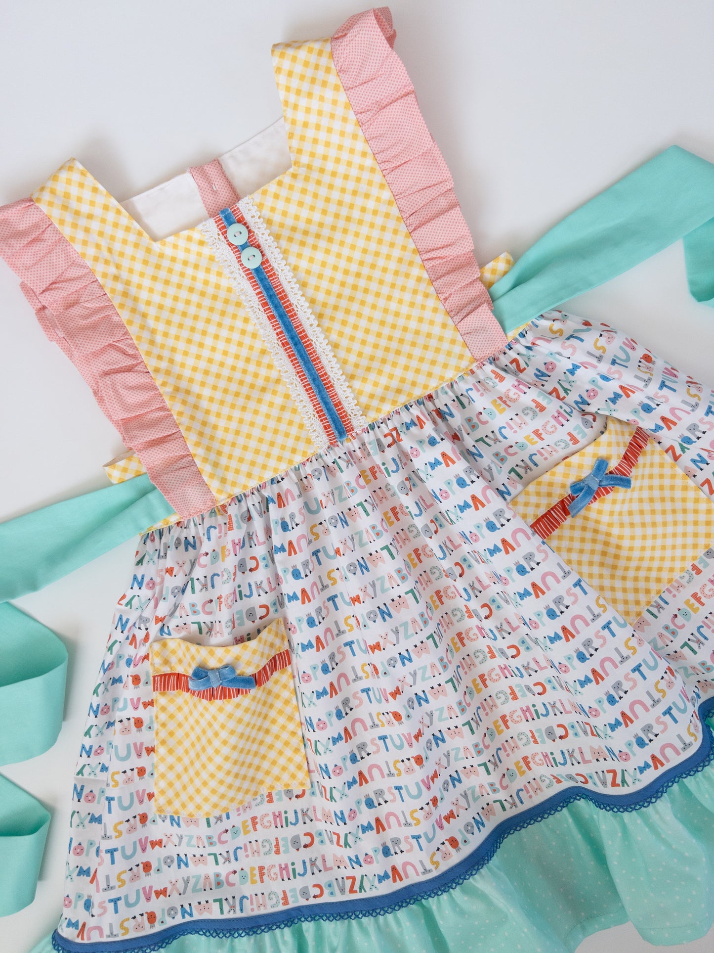 ABC Pinafore- Size 8