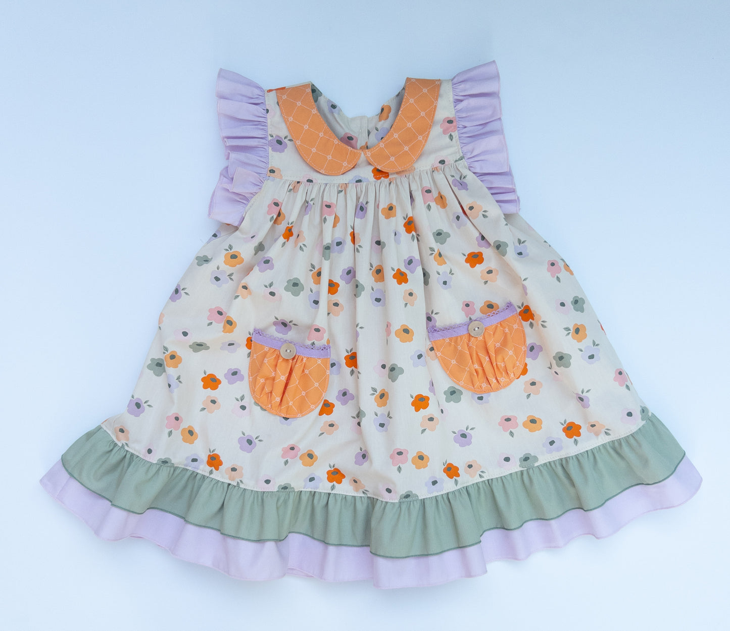 Collared Shift Dress - Size 3t