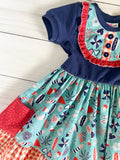Fourth of July Fun Knit Dress