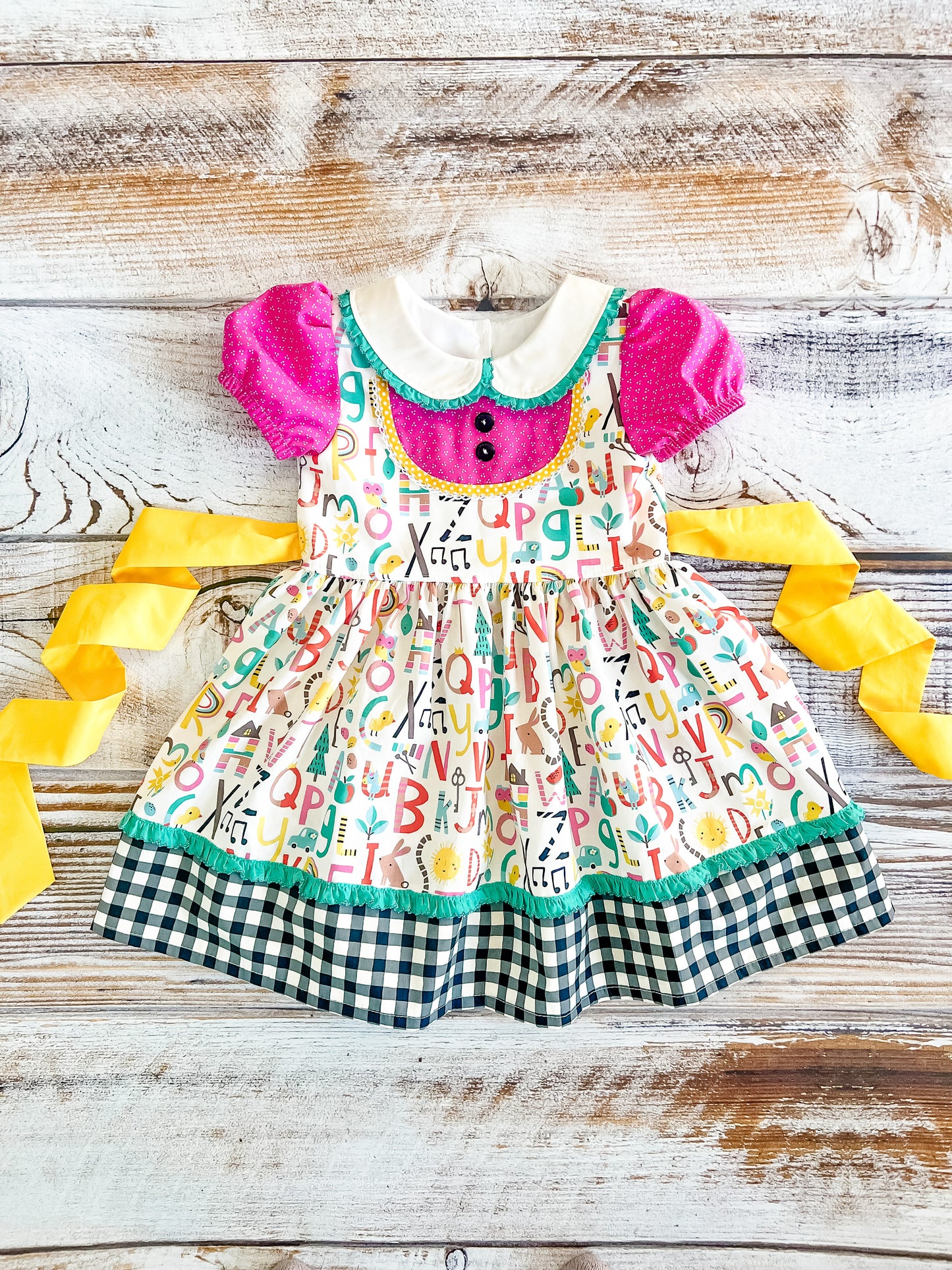 Alphabet School Dress