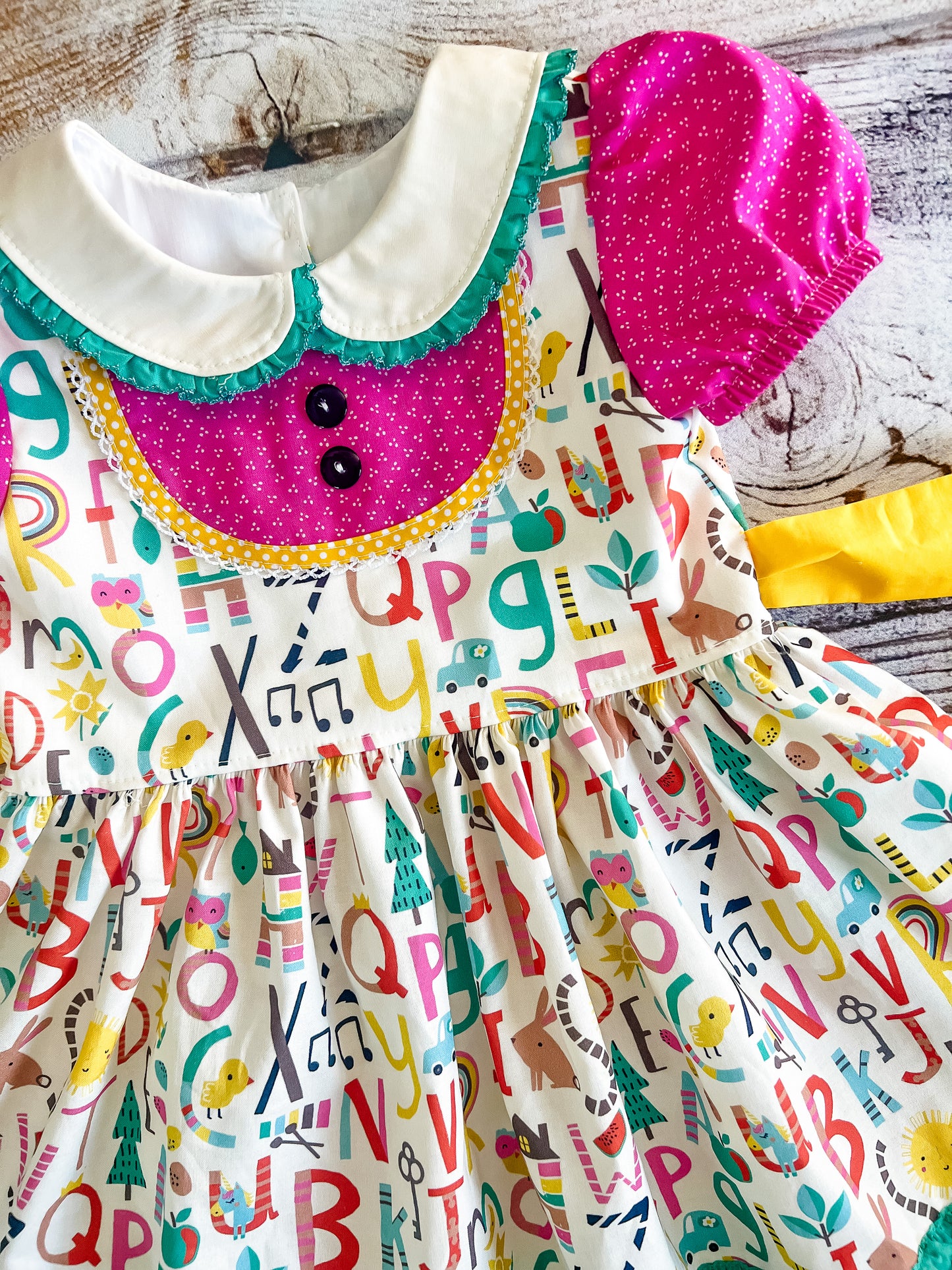 Alphabet School Dress