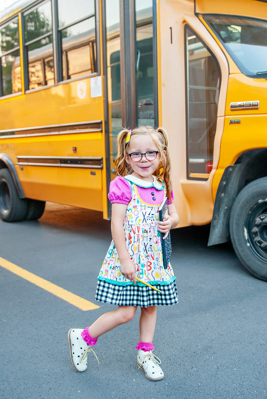 Alphabet School Dress