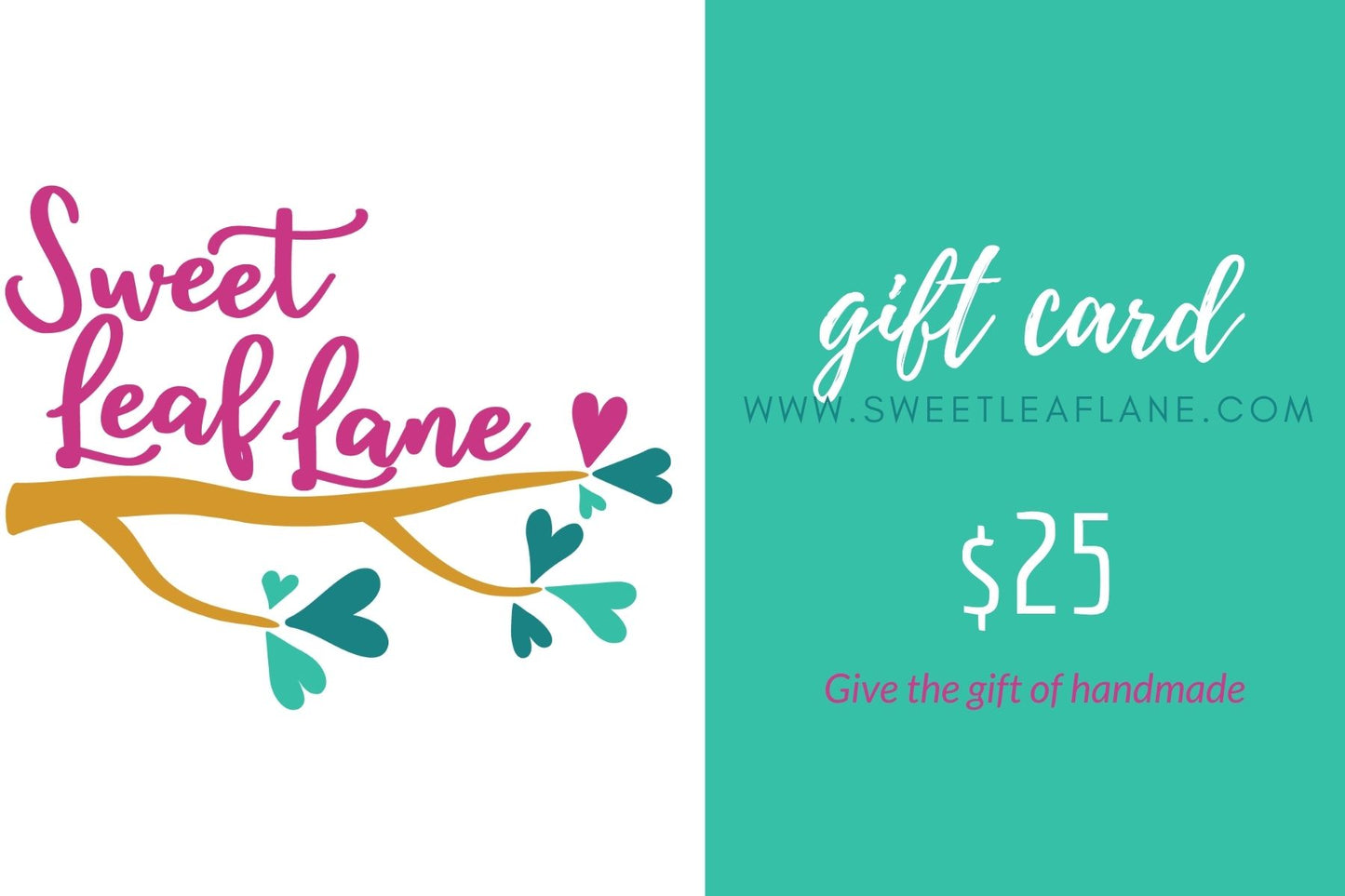 Sweet Leaf Lane Gift Card